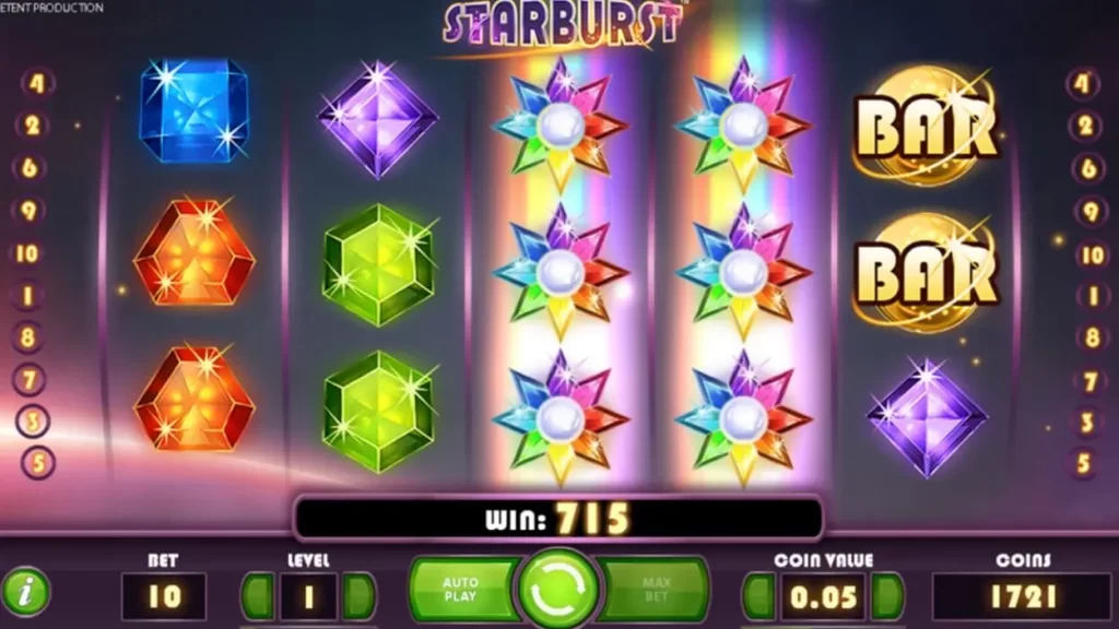 Royal Reels Starburst slot