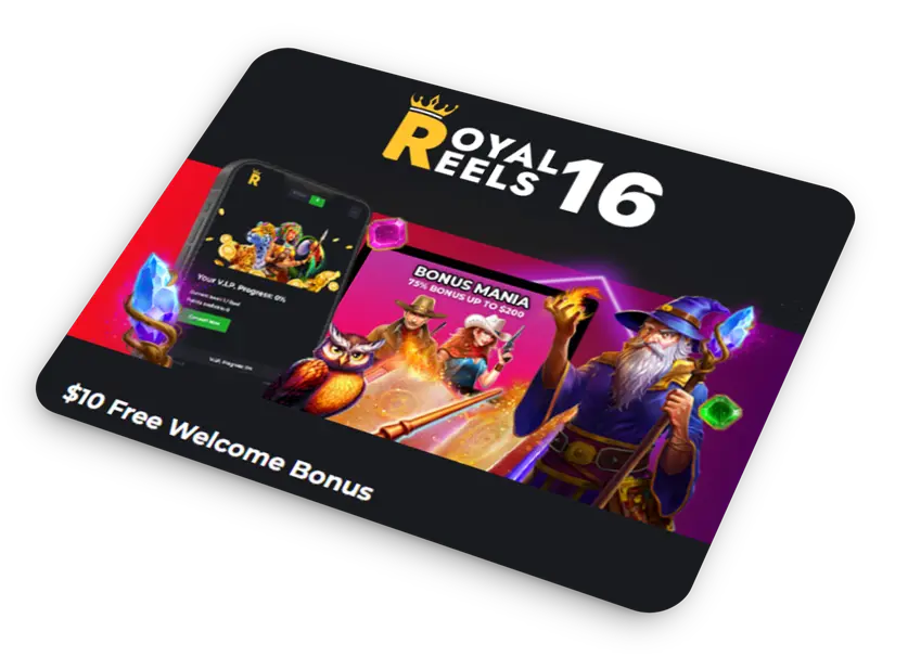 royal reels 16 no deposit bonus